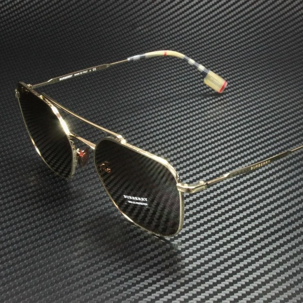 Burberry Golden Brown 56mm Sunglasses
